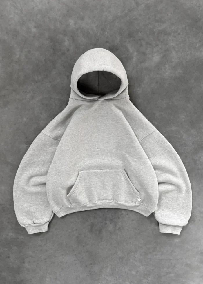 AKIMBO HOODIE – HEATHER GREY (1)