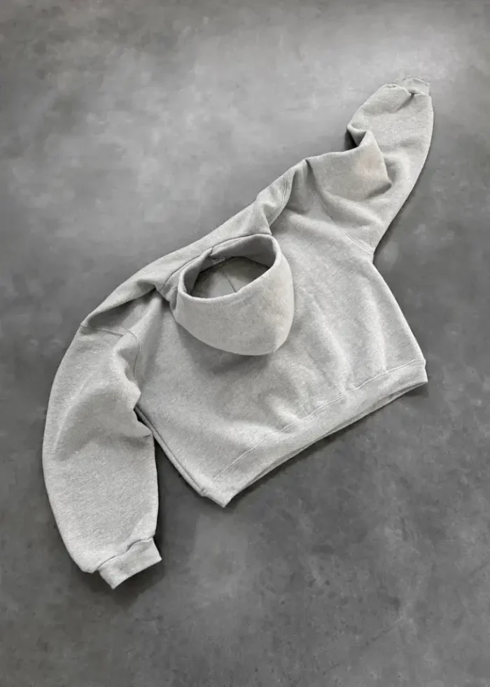 AKIMBO HOODIE – HEATHER GREY (12)