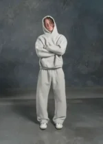 AKIMBO HOODIE – HEATHER GREY (8)