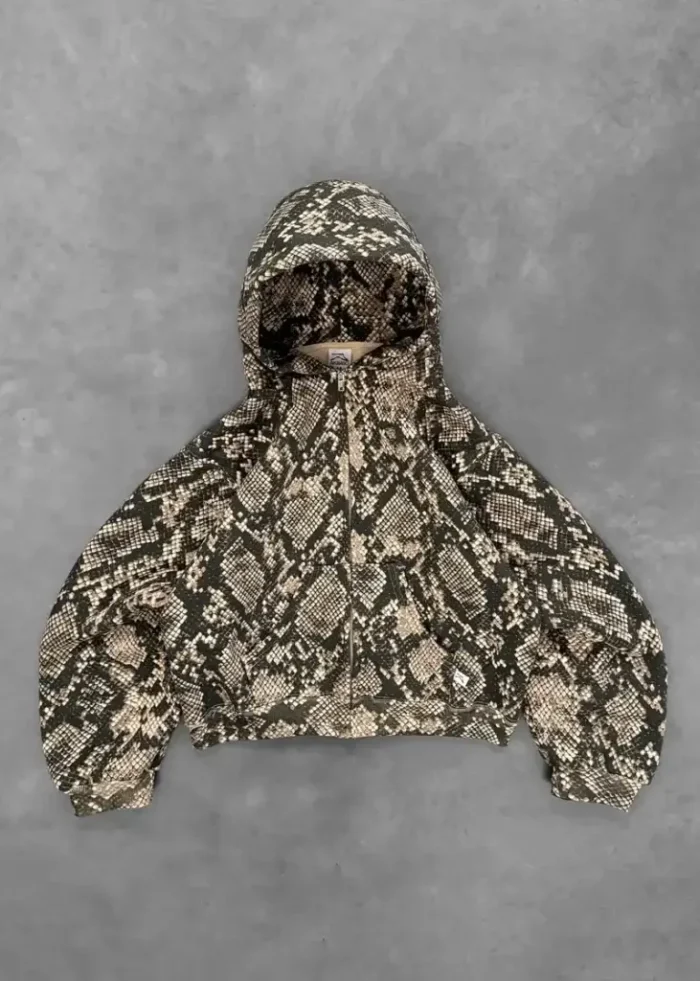 AKIMBO ZIP UP HOODIE – PYTHON (1)