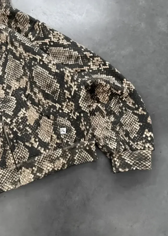 AKIMBO ZIP UP HOODIE – PYTHON (4)
