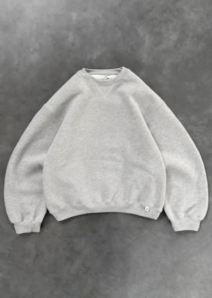 AKIMBO CREWNECK – HEATHER GREY