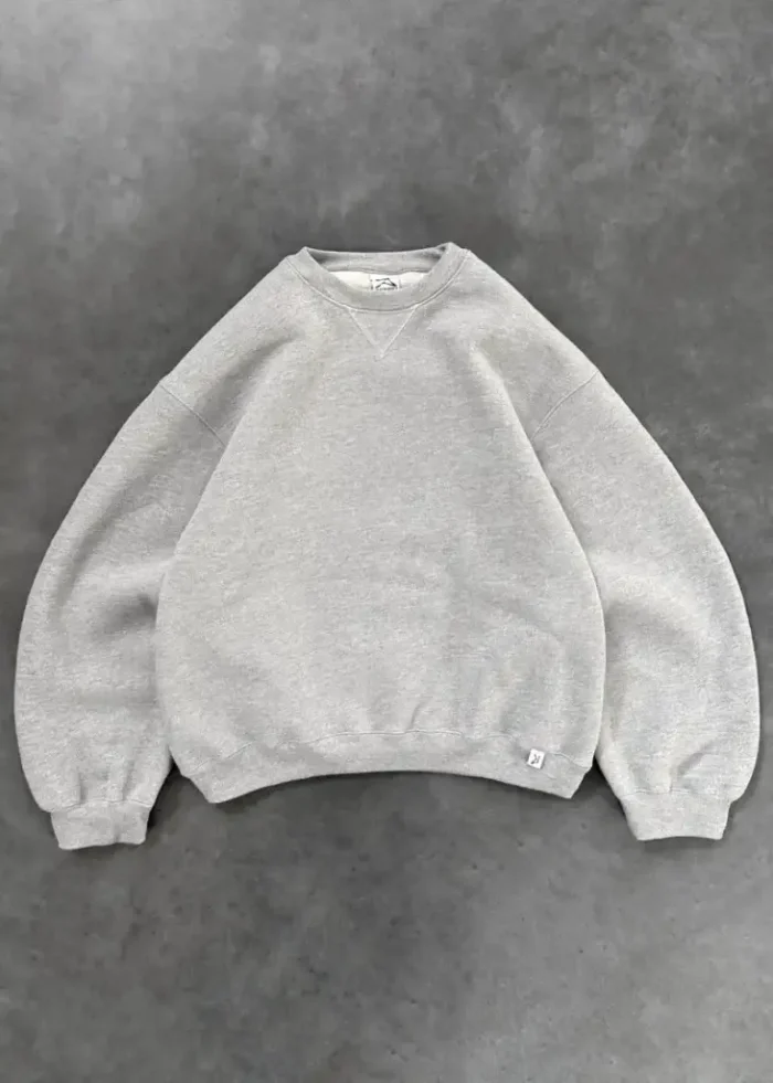AKIMBO CREWNECK – HEATHER GREY