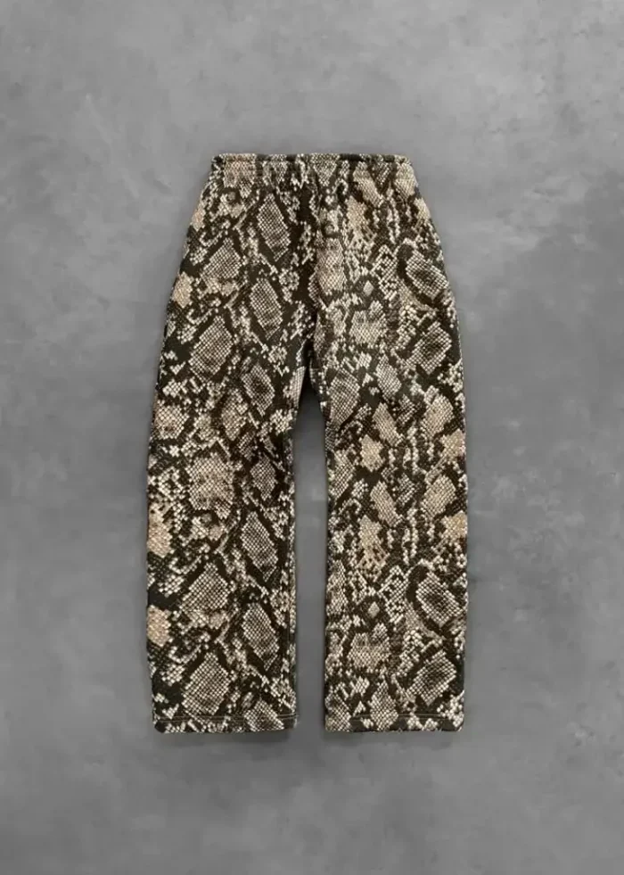 AKIMBO STRAIGHT LEG SWEATPANTS – PYTHON (1)